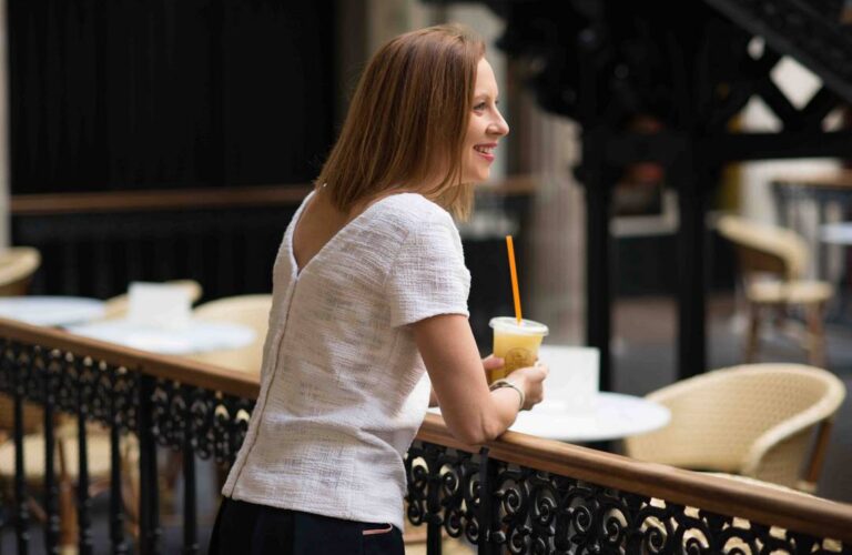 Mannequin d'un jour pour la collection de printemps de la créatrice Julie Laurent | Jupette & Salopette